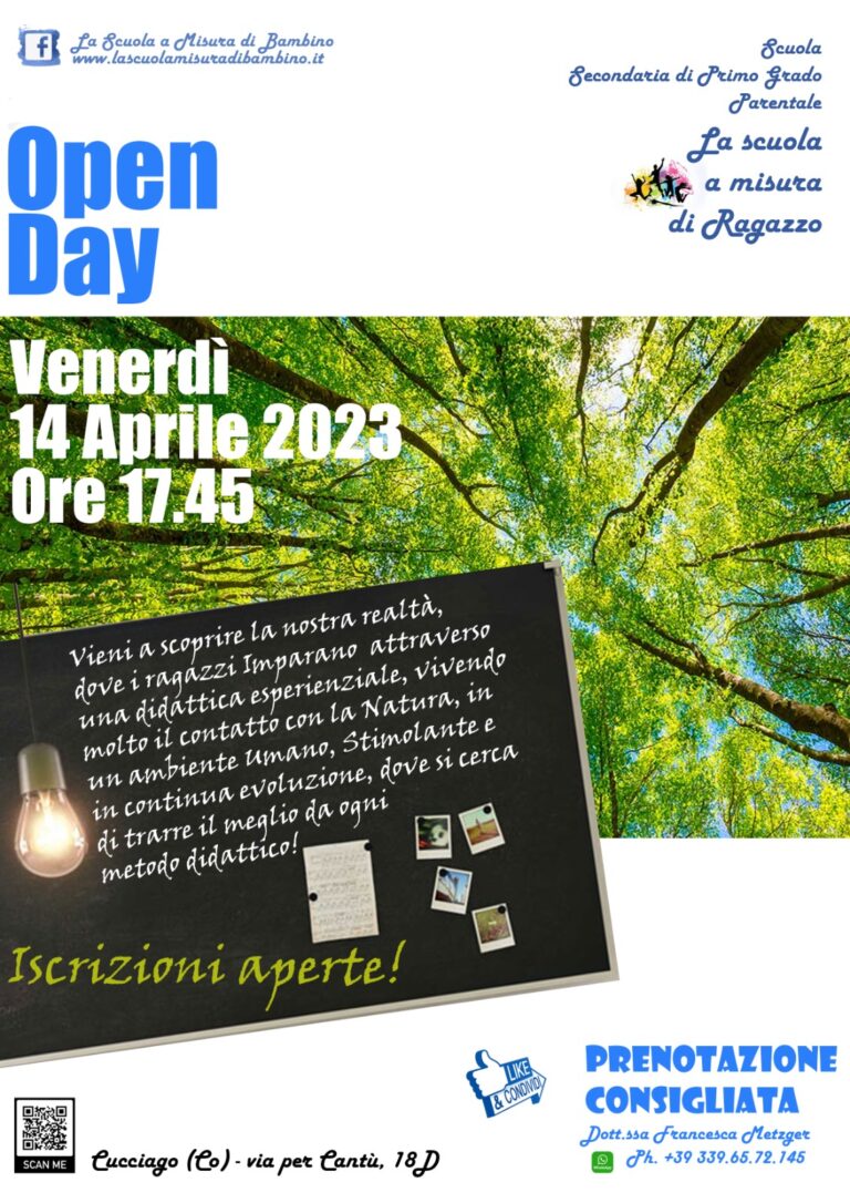 Scopri di più sull'articolo Open Day Medie