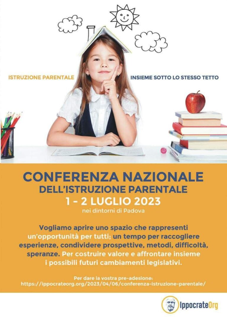 Scopri di più sull'articolo Conferenza istruzione parentale