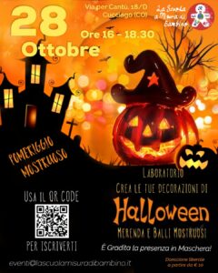 Scopri di più sull'articolo Pomeriggio Mostruoso Festa Halloween