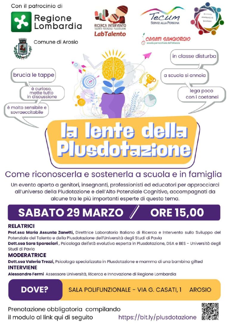 Scopri di più sull'articolo La Lente della Plusdotazione
